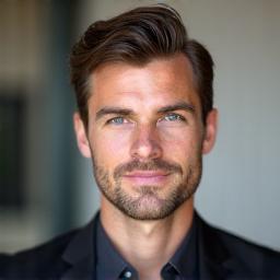 Porträt von Maximilian Bauer, Experte für Herrenhaarschnitte